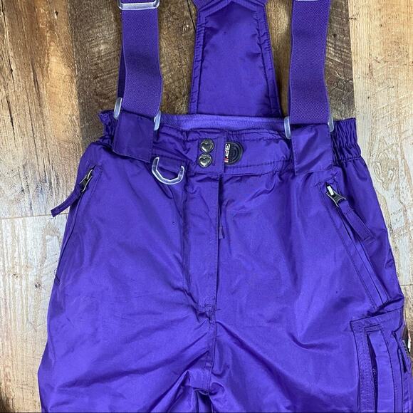 32 Degrees Ski Bib Sz XS 5/6 Purple - Picture 3 of 7